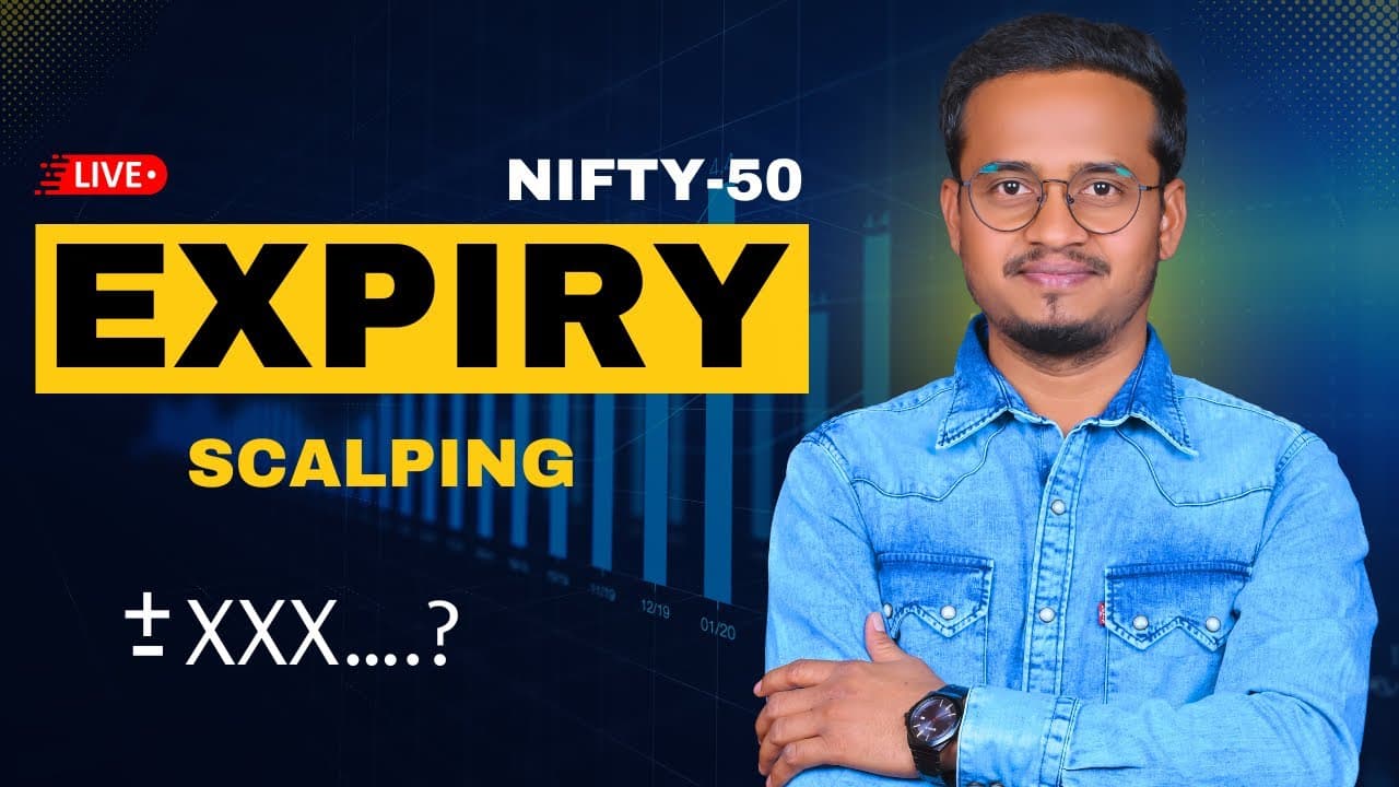 INTRADAY LIVE TRADING || EXPIRY DAY || 20-01-2026