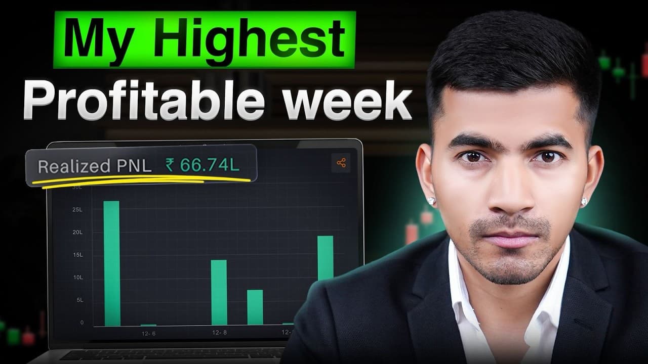 My Highest Profitable Week: Psychology, Risk Control & Decision Making | Stock Burner