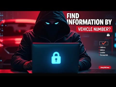 How to find information by vehicle number ( education purpose only)