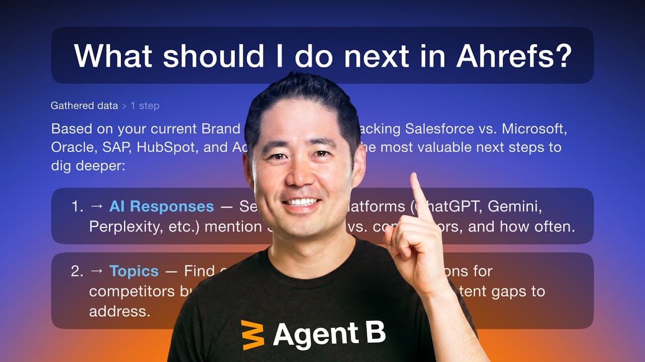 Agent B, new AI indexes in Brand Radar, and more (May 2026)
