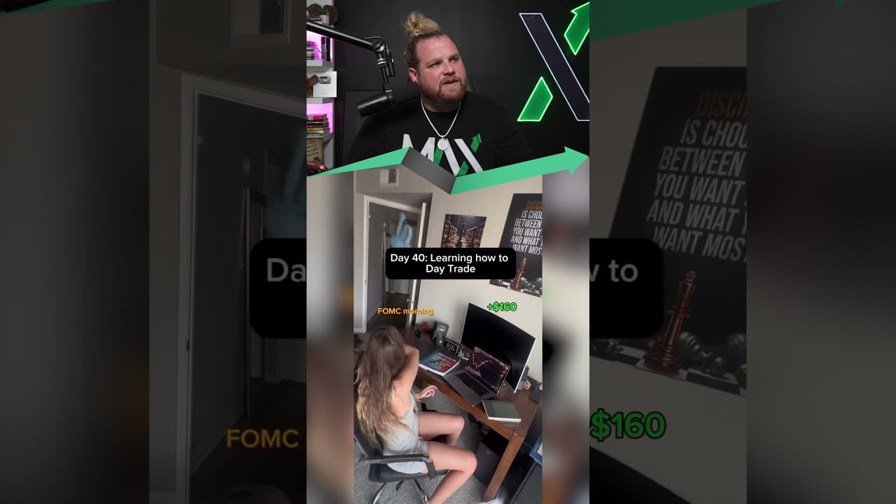 This trader is doing an amazing job on the process of learning how to trade.