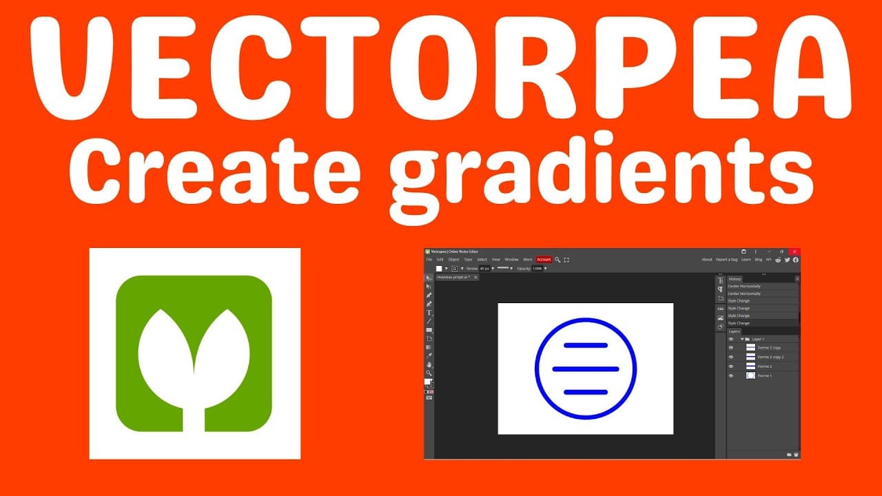 Vectorpea create gradients