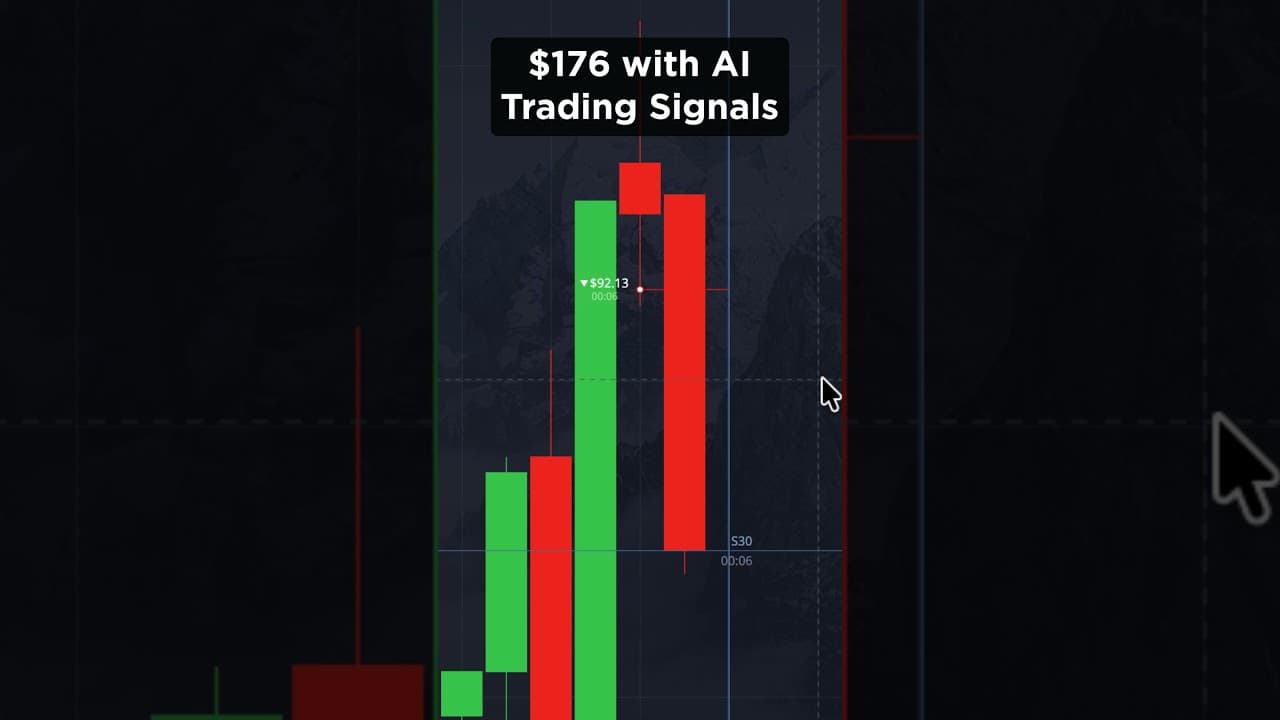 $176 with Pocket Option AI Signals #trading  #binaryoptionsstrategy