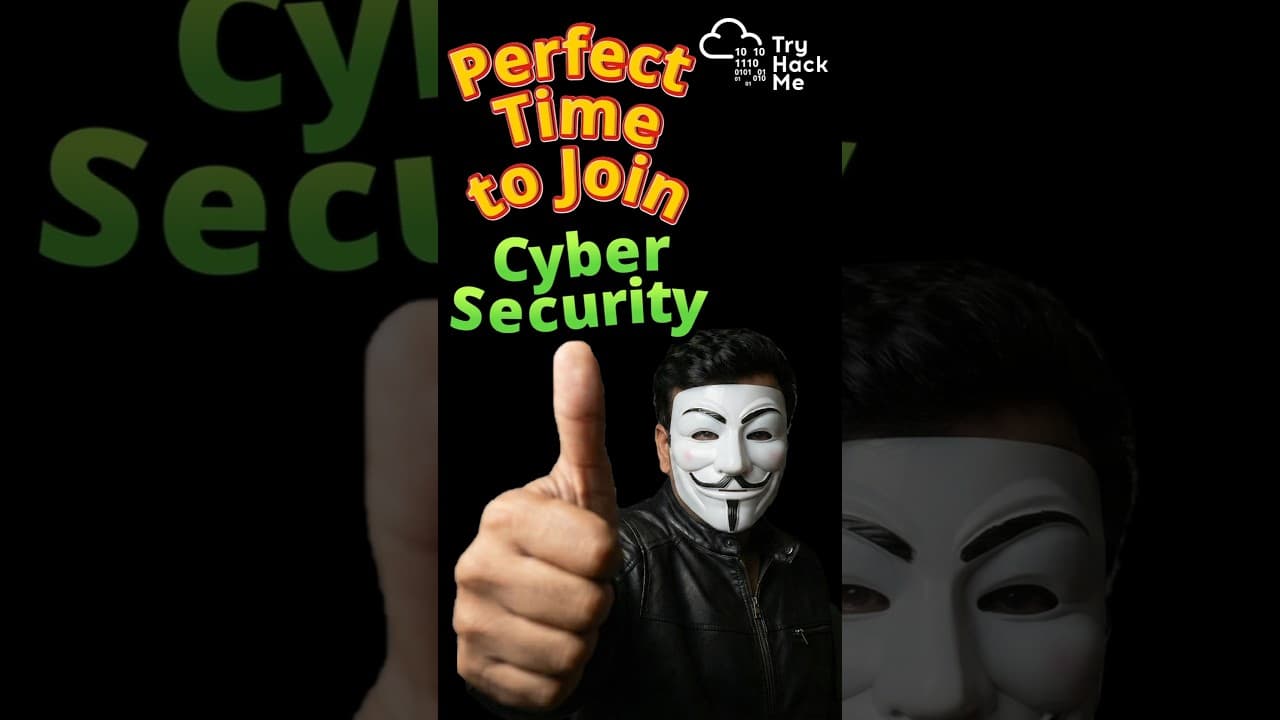 Best time to learn #cybersecurity with #tryhackme #shorts