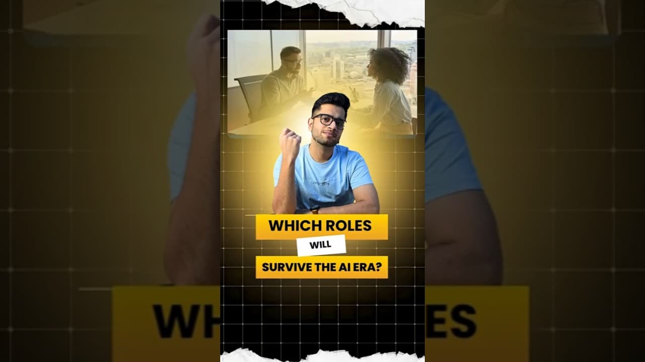 Which roles will survive this AI era 🏃‍♀️🏃‍♀️