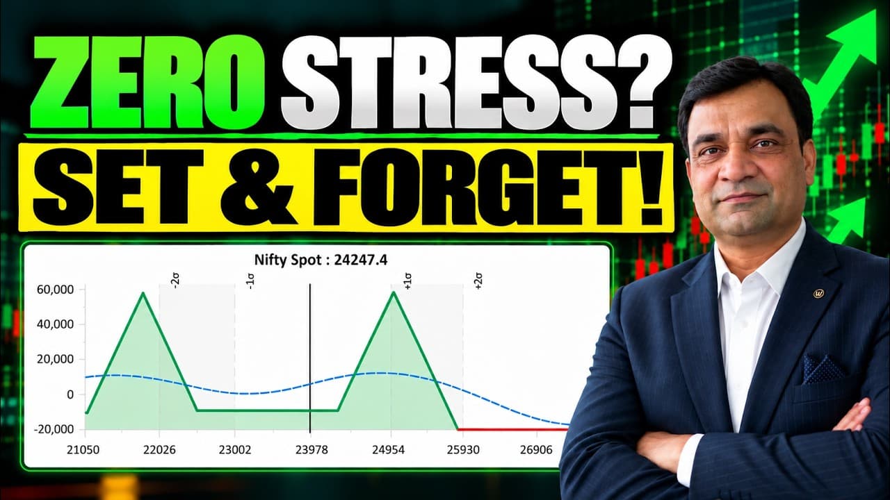 The Safest Nifty Strategy When You Can't Watch the Market All Day | Does It Work?