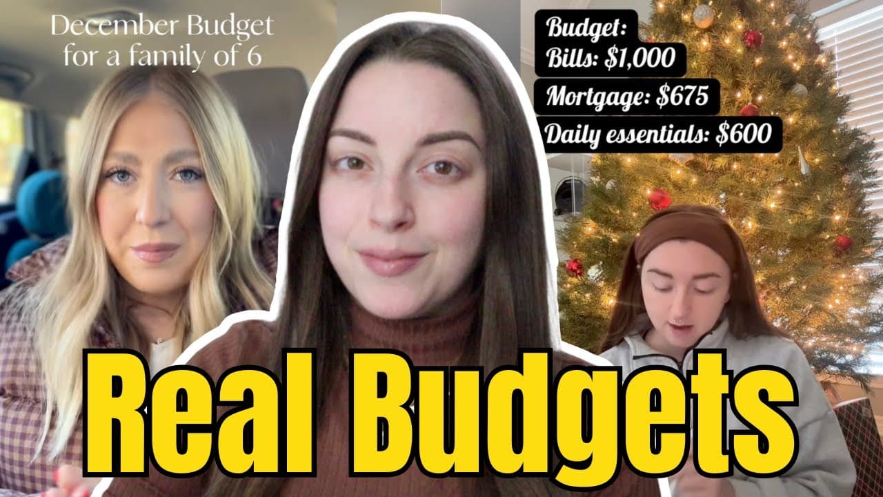 What People Actually Spend in a Month — TikTok Budgets Edition