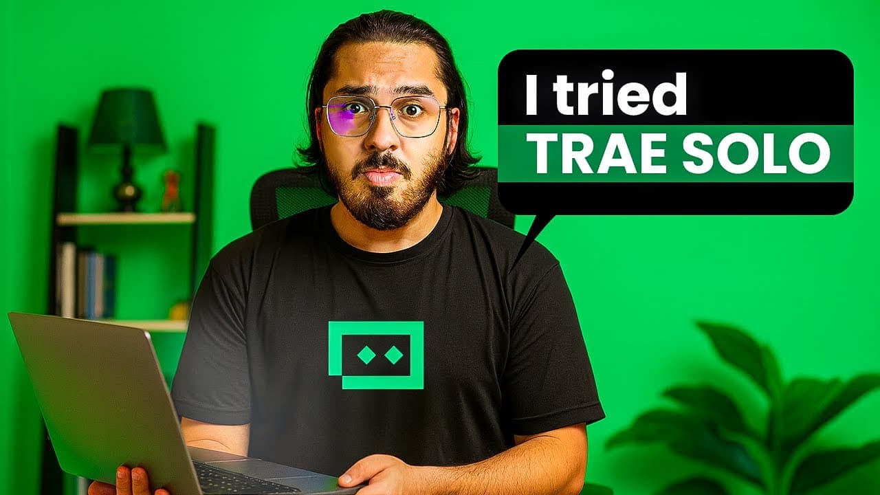 I Tested Trae SOLO: The New AI Coding Tool Everyone Is Talking About 🔥