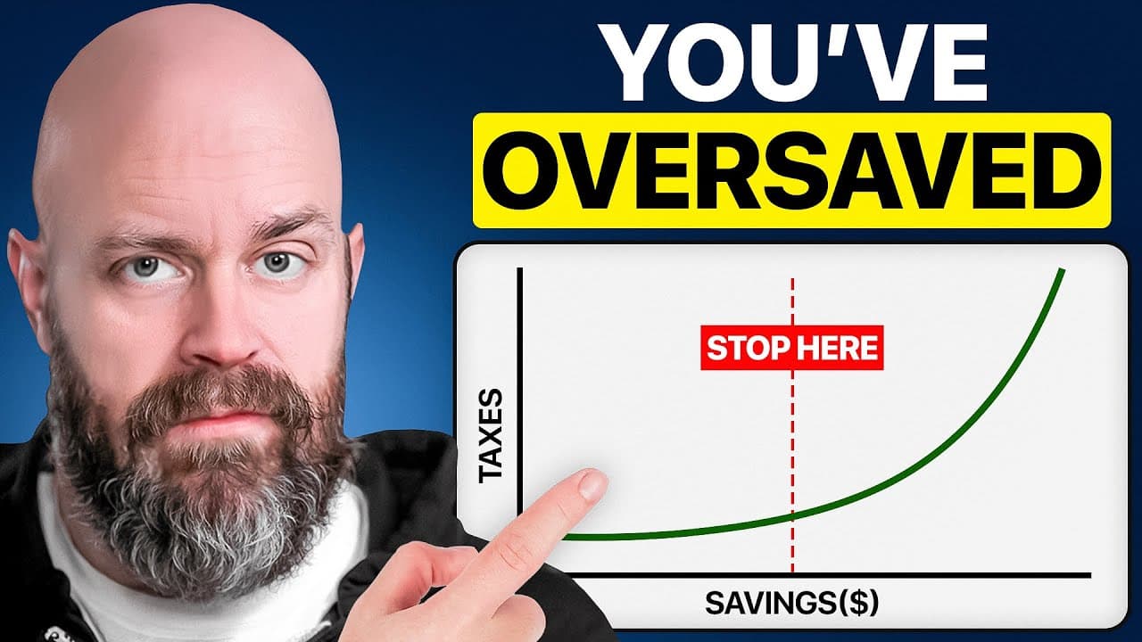 Why Saving Over THIS Amount For Retirement is a HUGE Mistake