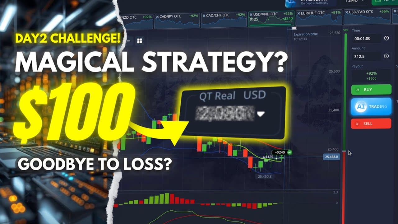 Will This Secret Strategy Take $100 to $2000? Trying Best Pocket Option Trading Strategy