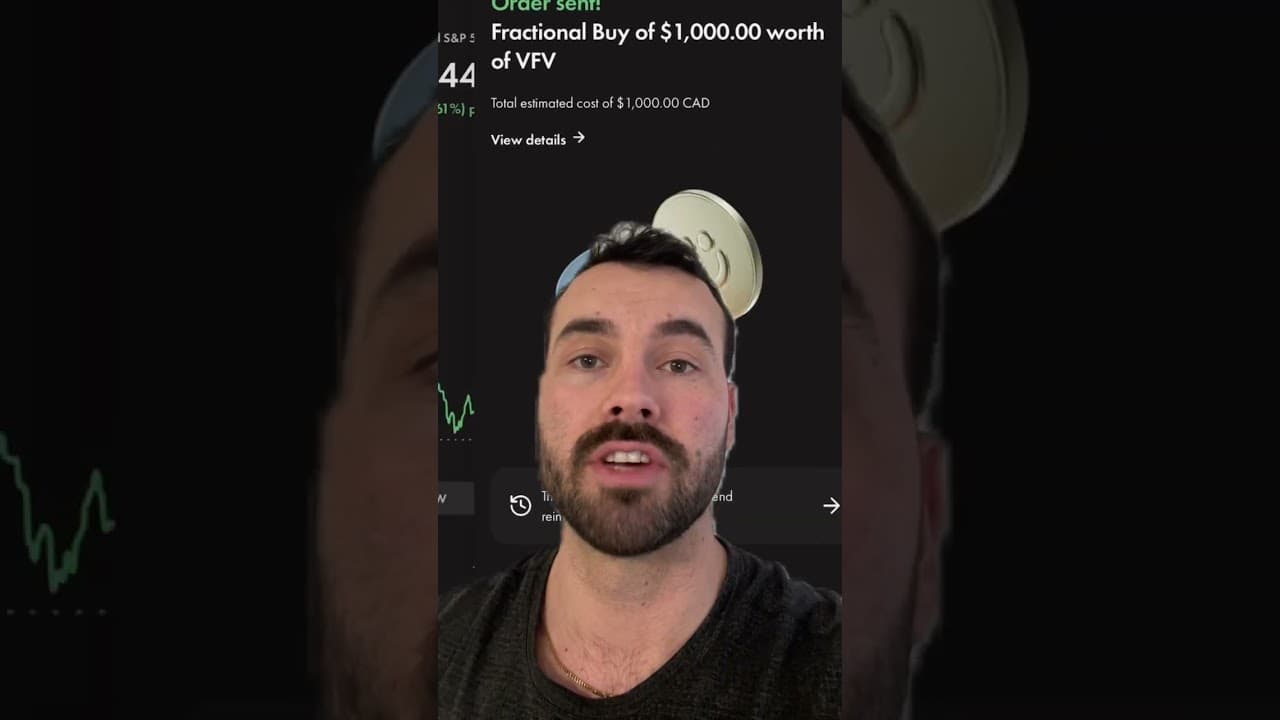 Buying VFV Every Week for a Year - Week 39!#canadianstocks #divideninvesting #wealthsimpletrade