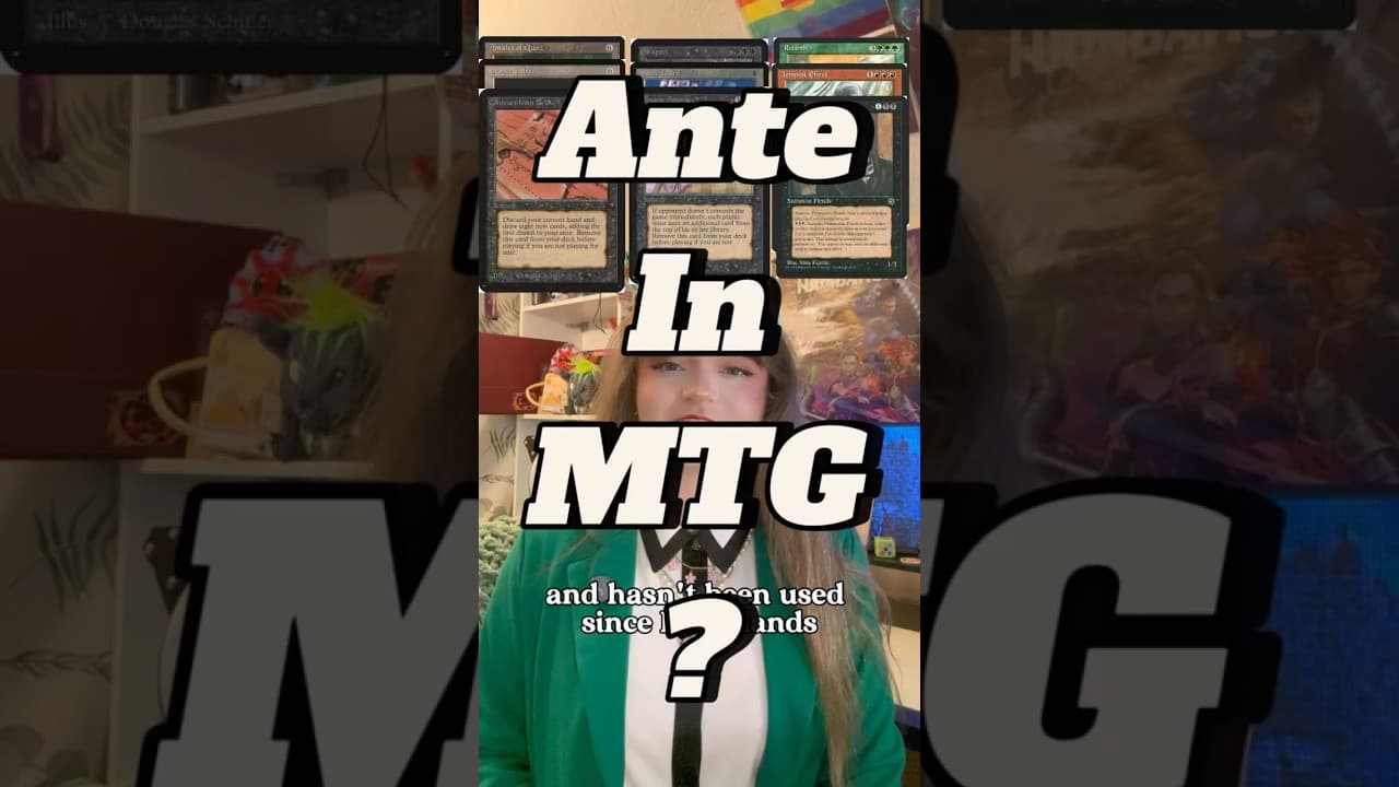 What is Ante in MTG?