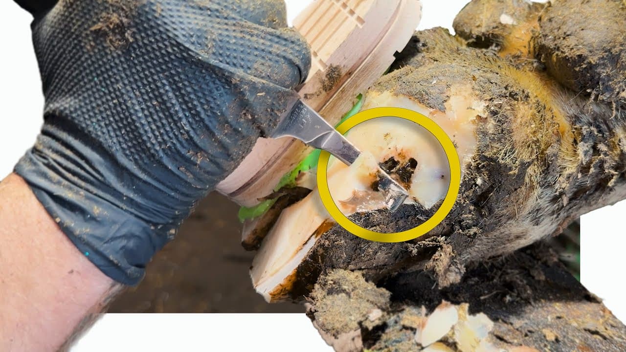 An INCREDIBLE Cow’s Hoof!