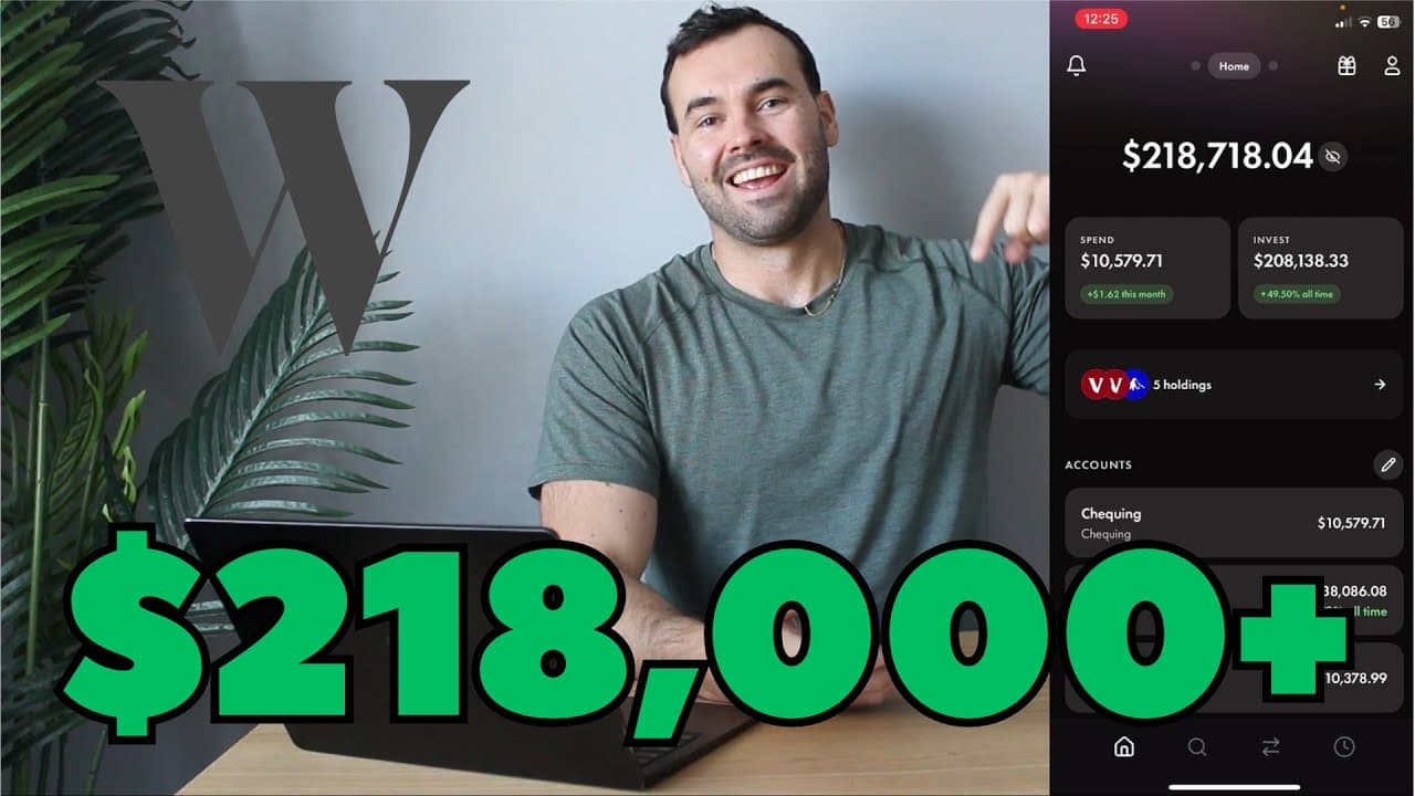 My $218,000+ Wealthsimple Trade Stock Portfolio and Dividend Income