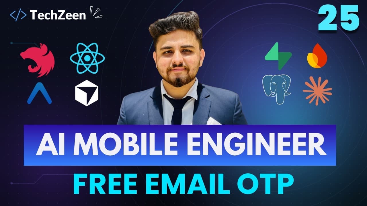 FREE OTP & Forgot Password in React Native | Supabase + Gmail SMTP