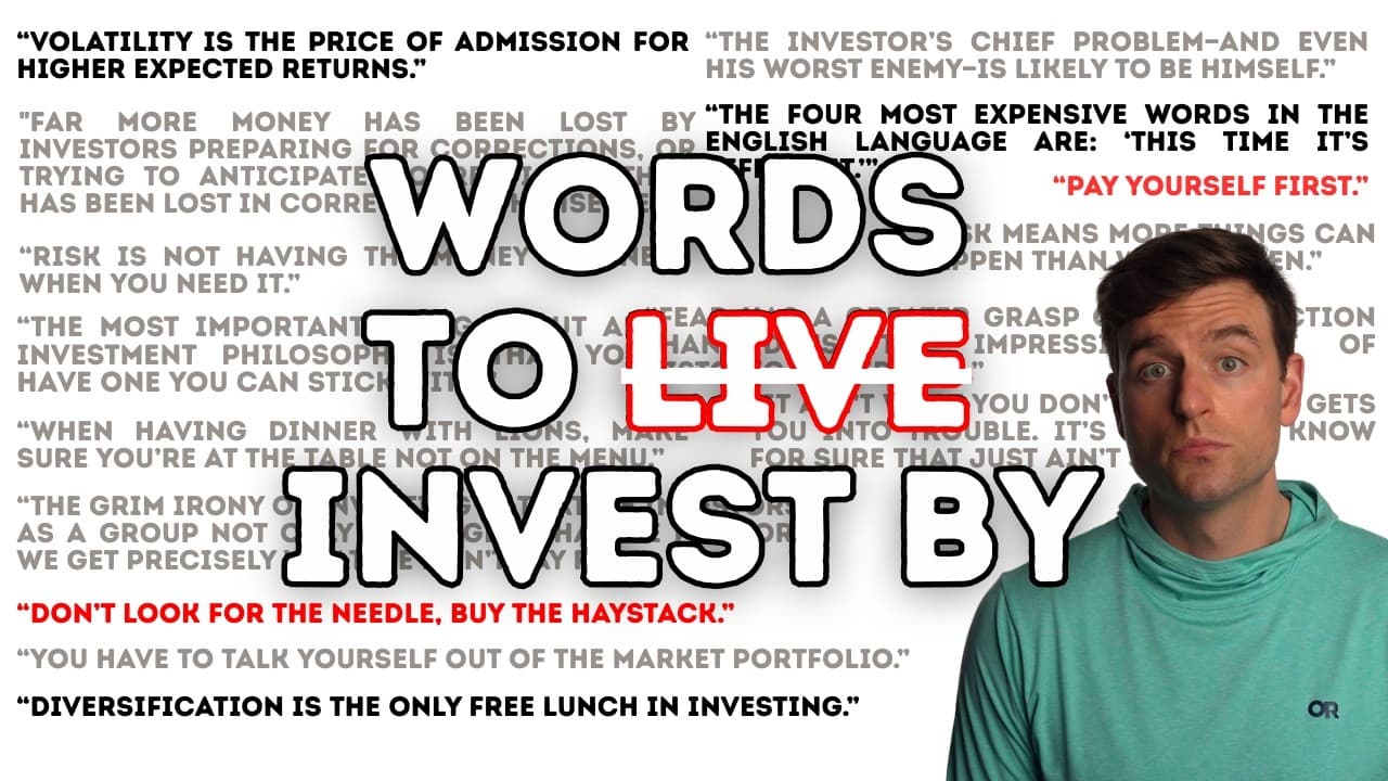 The Most Important Quotes in Investing