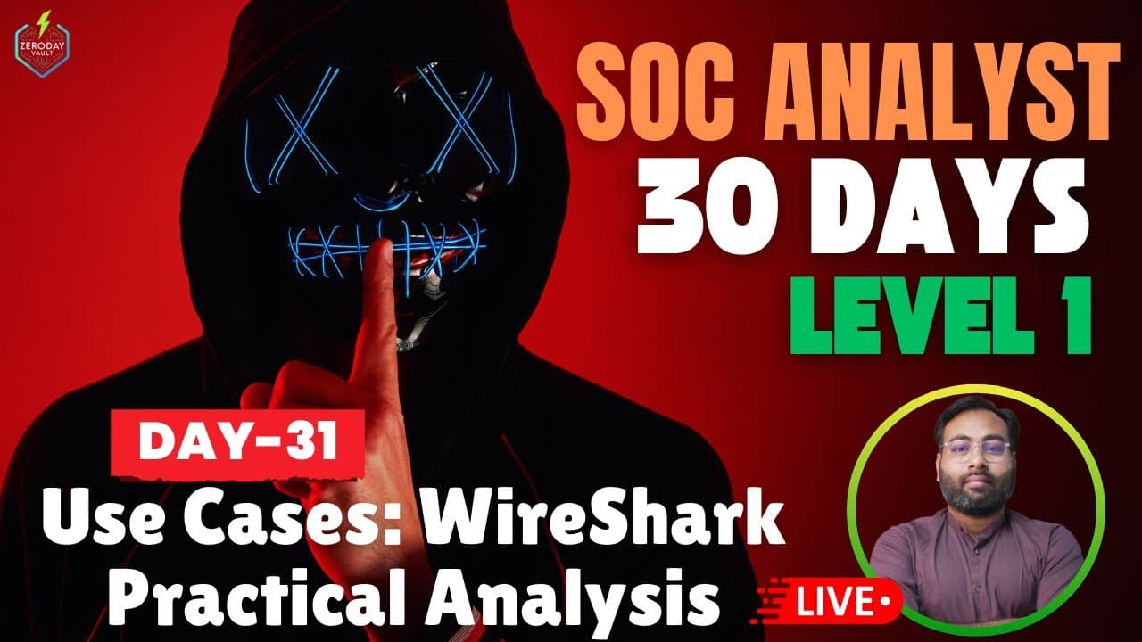 Day 31 - From Beginner to SOC Analyst L1 in 30 Days The ULTIMATE Challenge