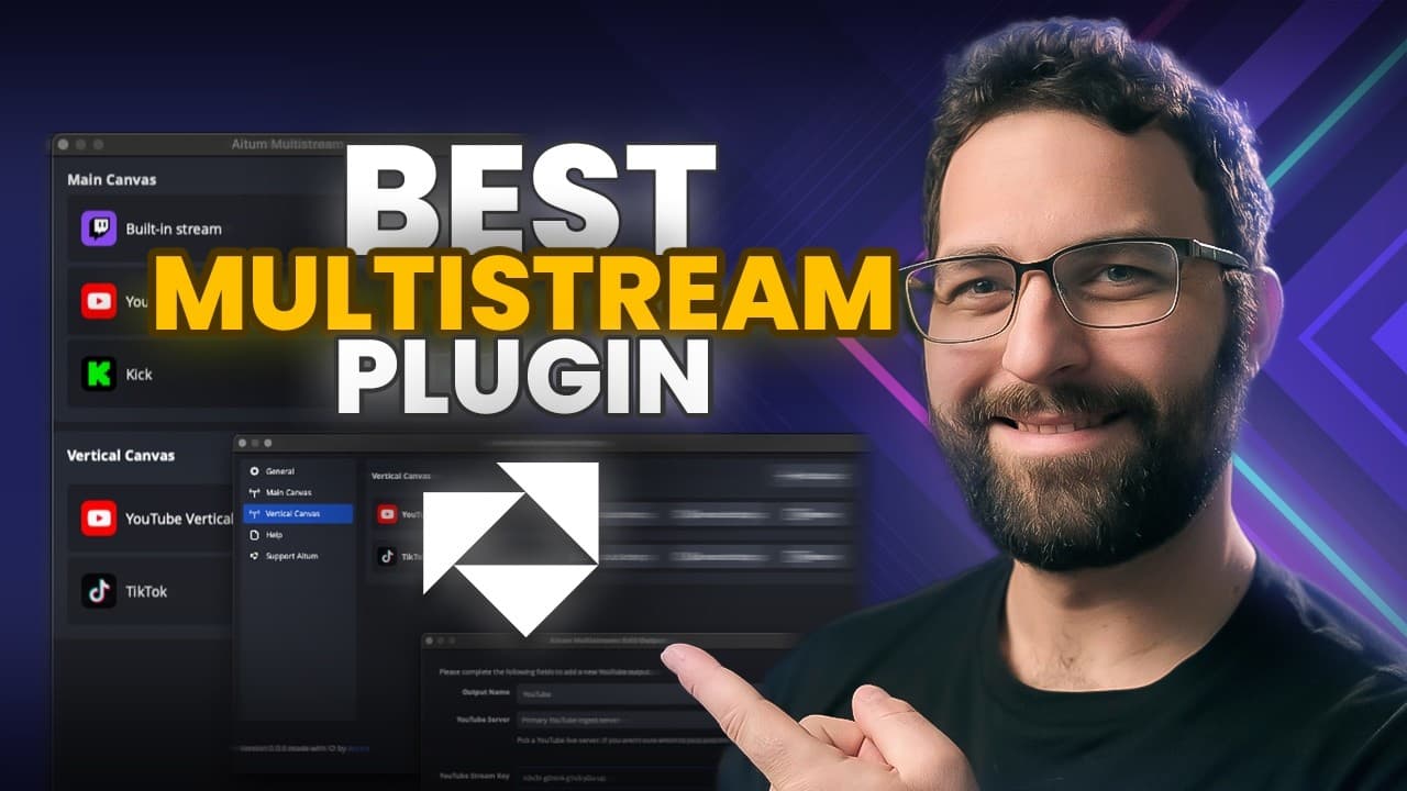 The Easiest Way to Multistream on OBS (100% Free)