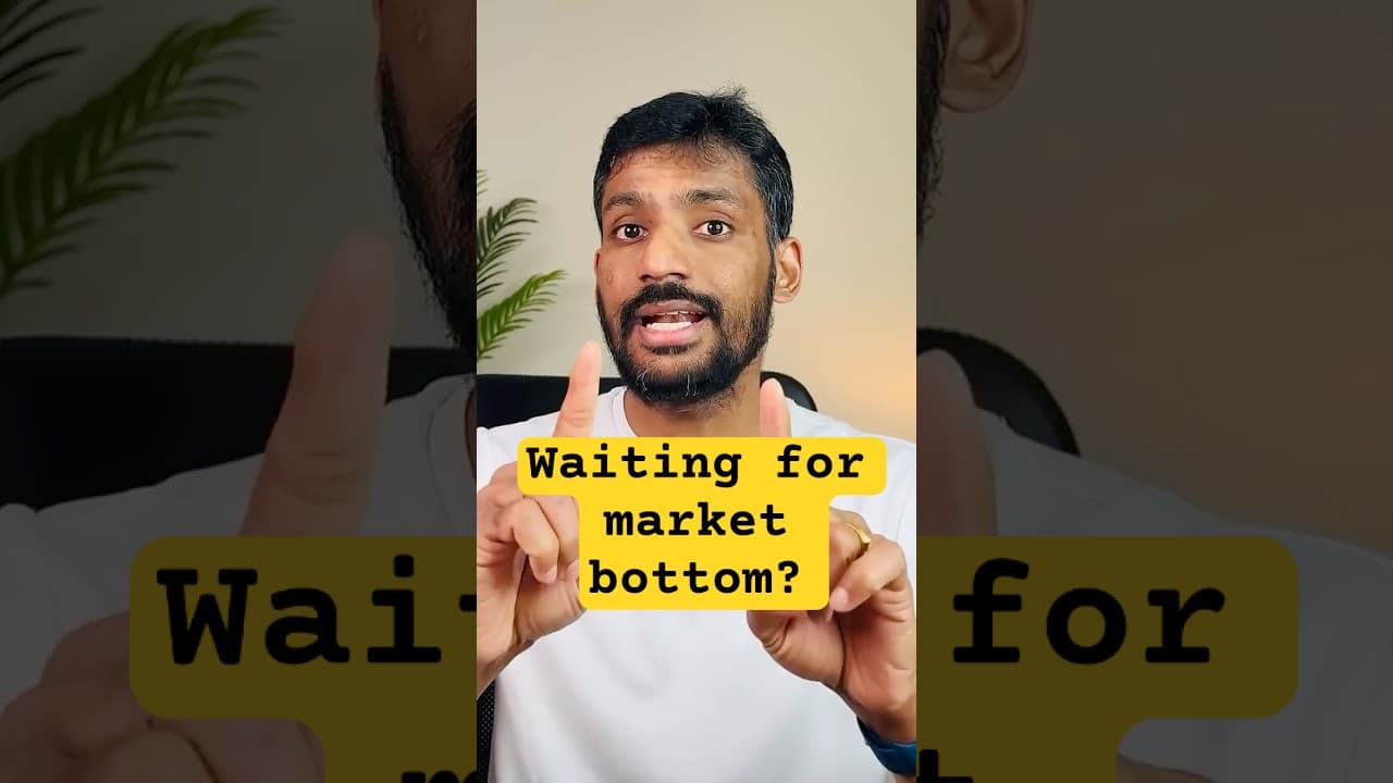 Waiting for Market bottom to SIP?