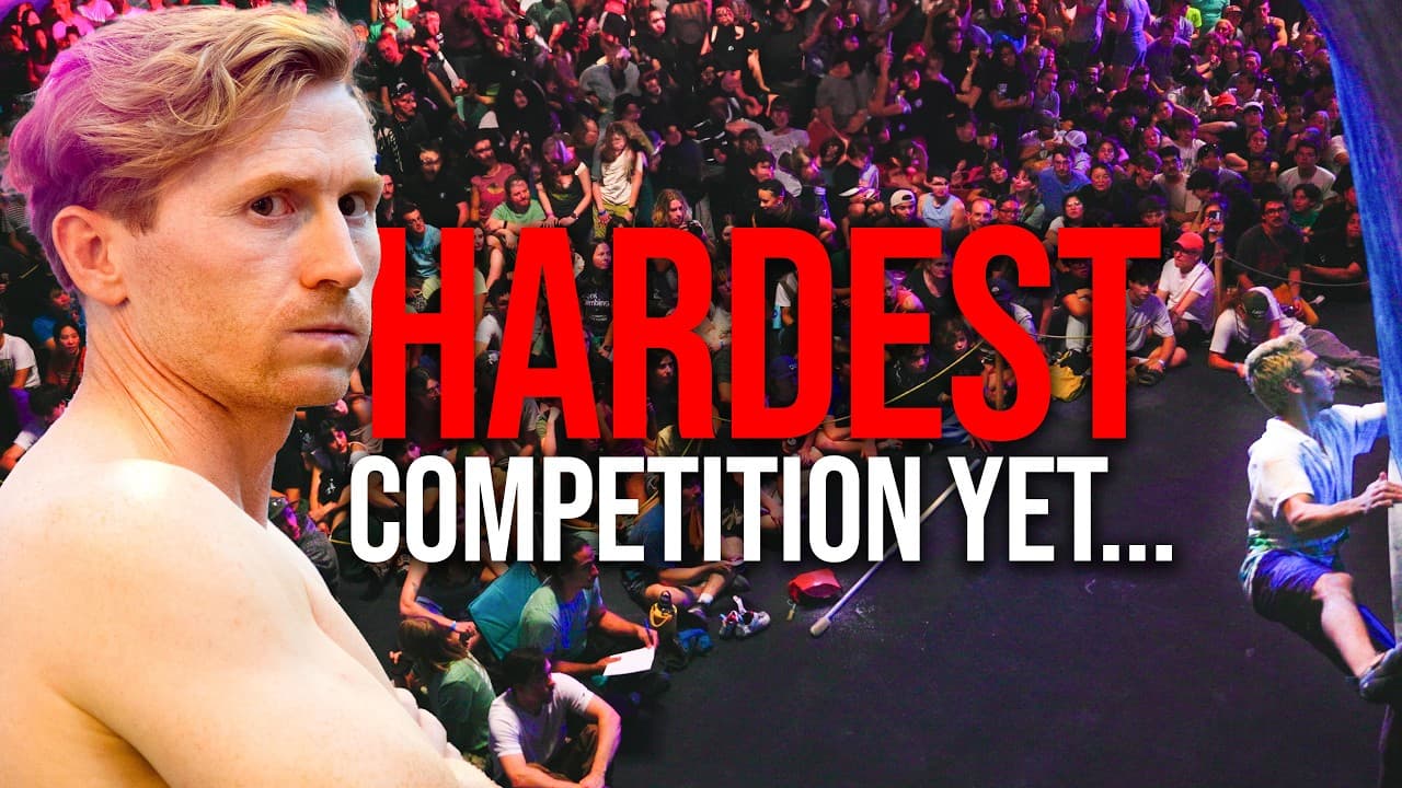 Competing against America's STRONGEST climbers...