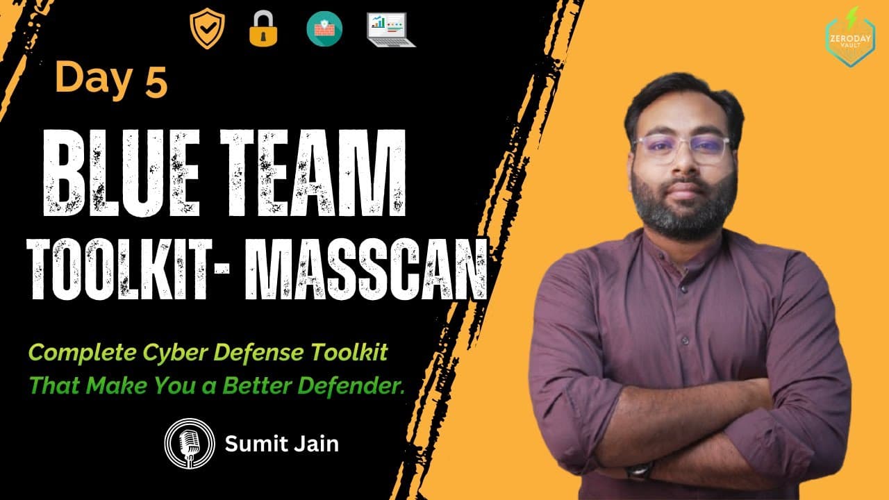 Day 5 - Blue Team Toolkit Series  | Masscan Guide #cybersecurity