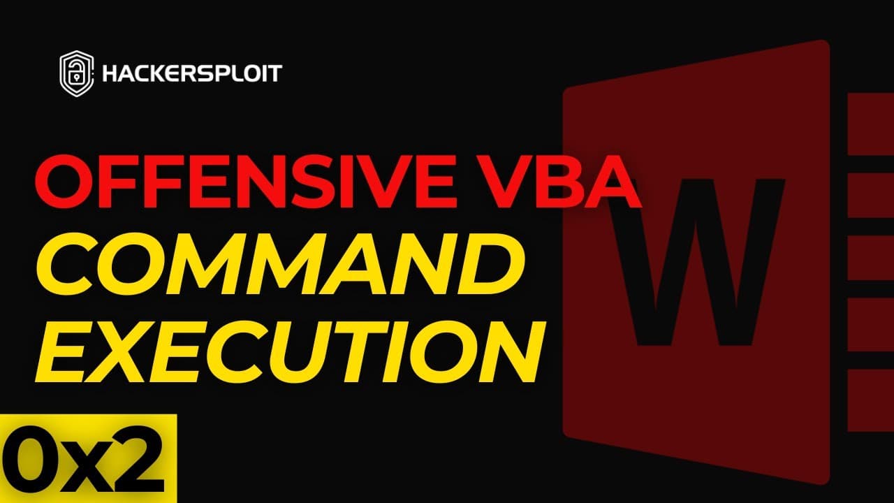 Offensive VBA 0x2 - Program & Command Execution