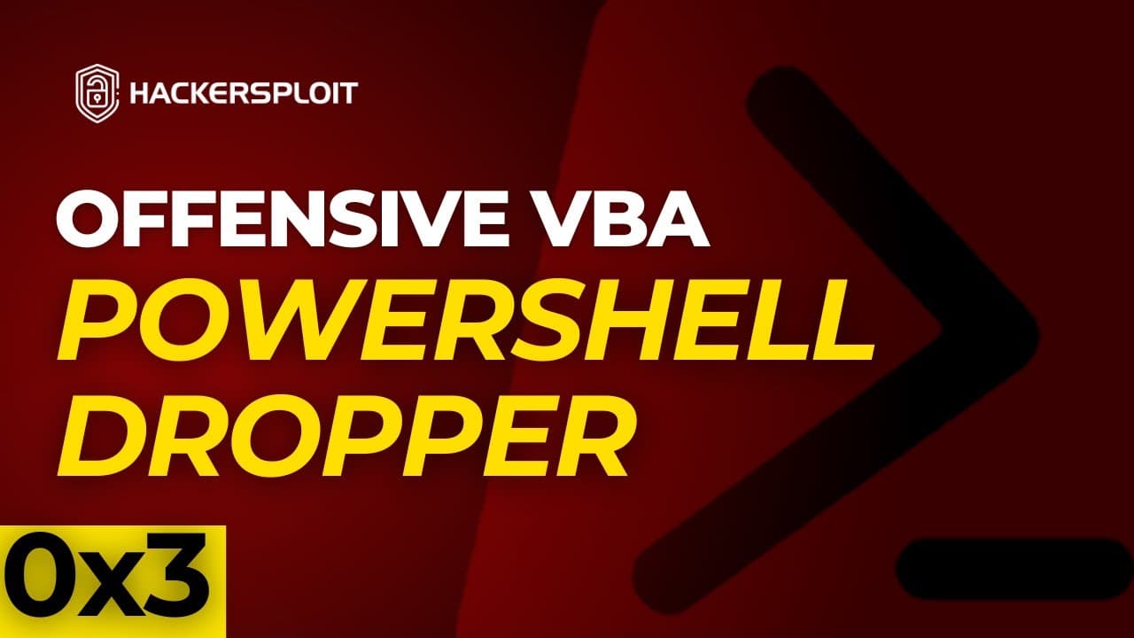 Offensive VBA 0x3 - Developing PowerShell Droppers