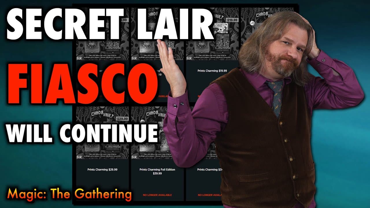 Secret Lair Fiascos Will Continue in Magic: The Gathering