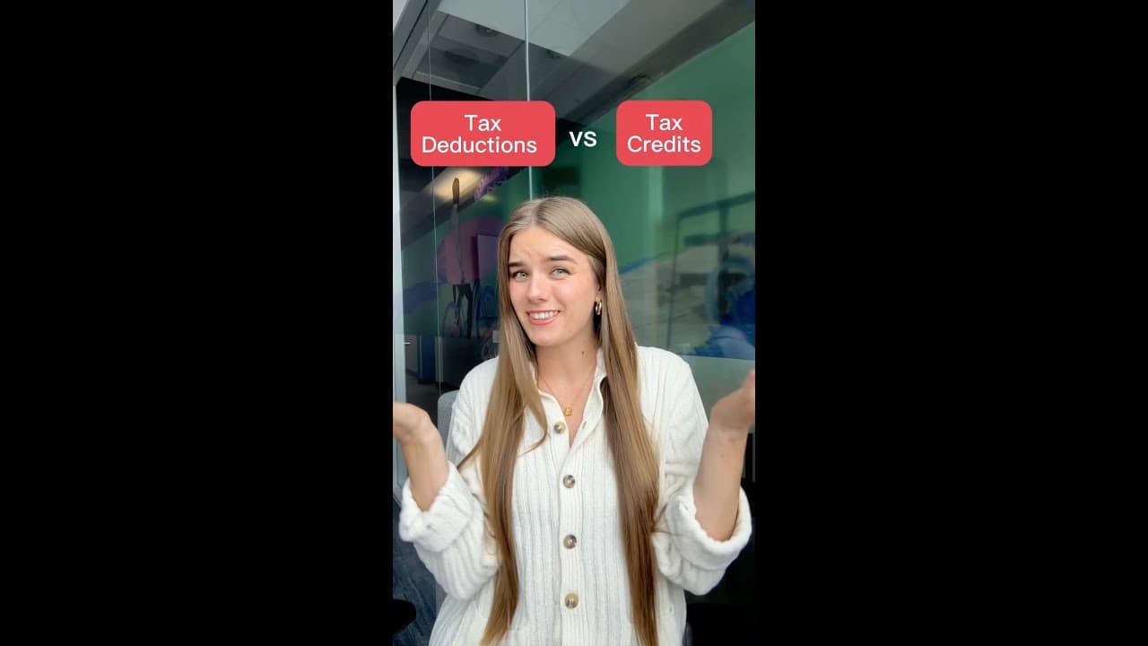 What are tax deductions? What are tax credits? 💸 Let’s break them down!