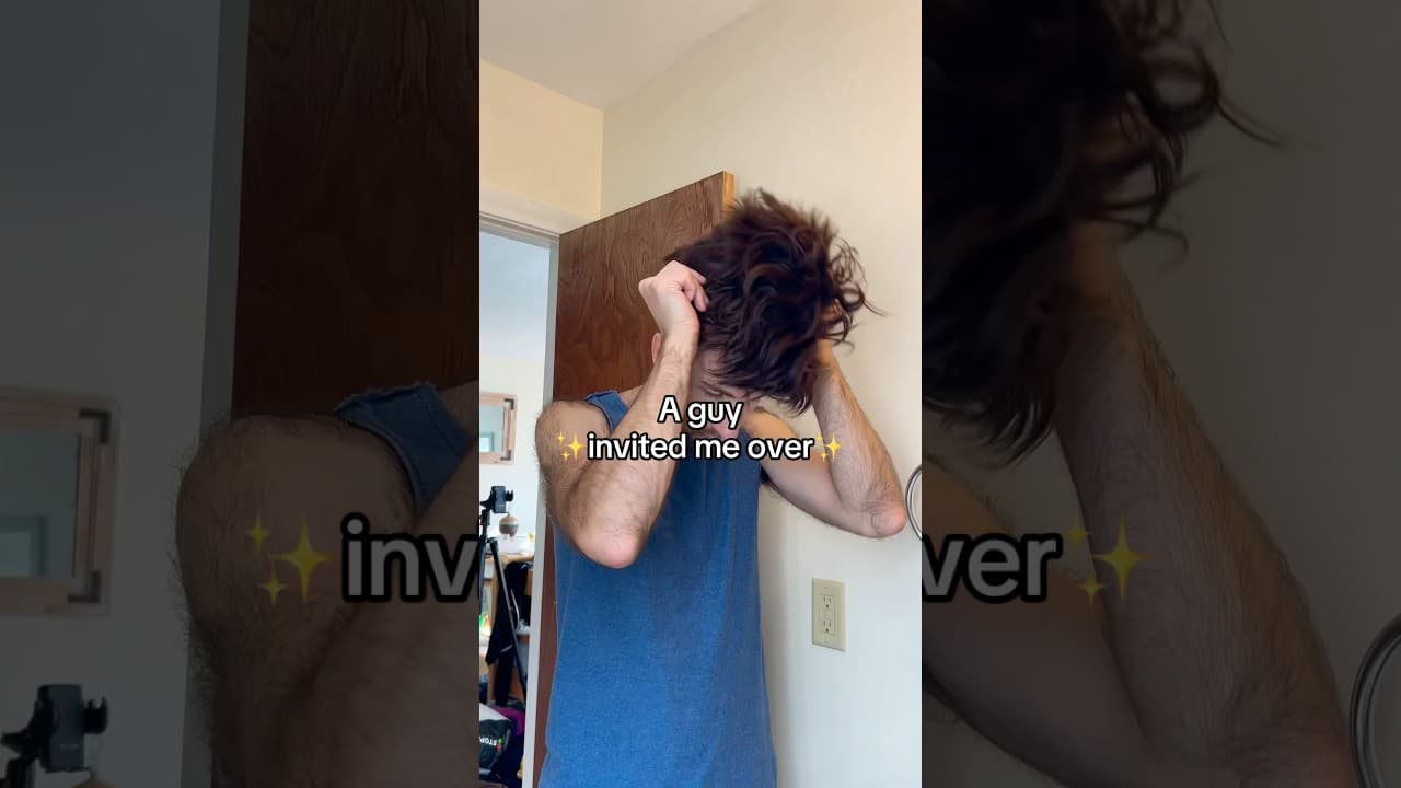 A guy invited me over…