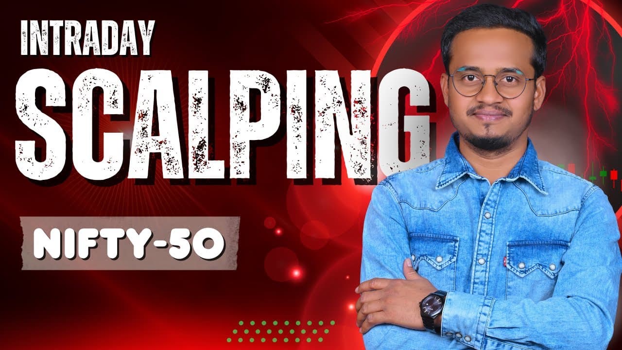 INTRADAY LIVE TRADING || NIFTY-50 || 22-01-2026