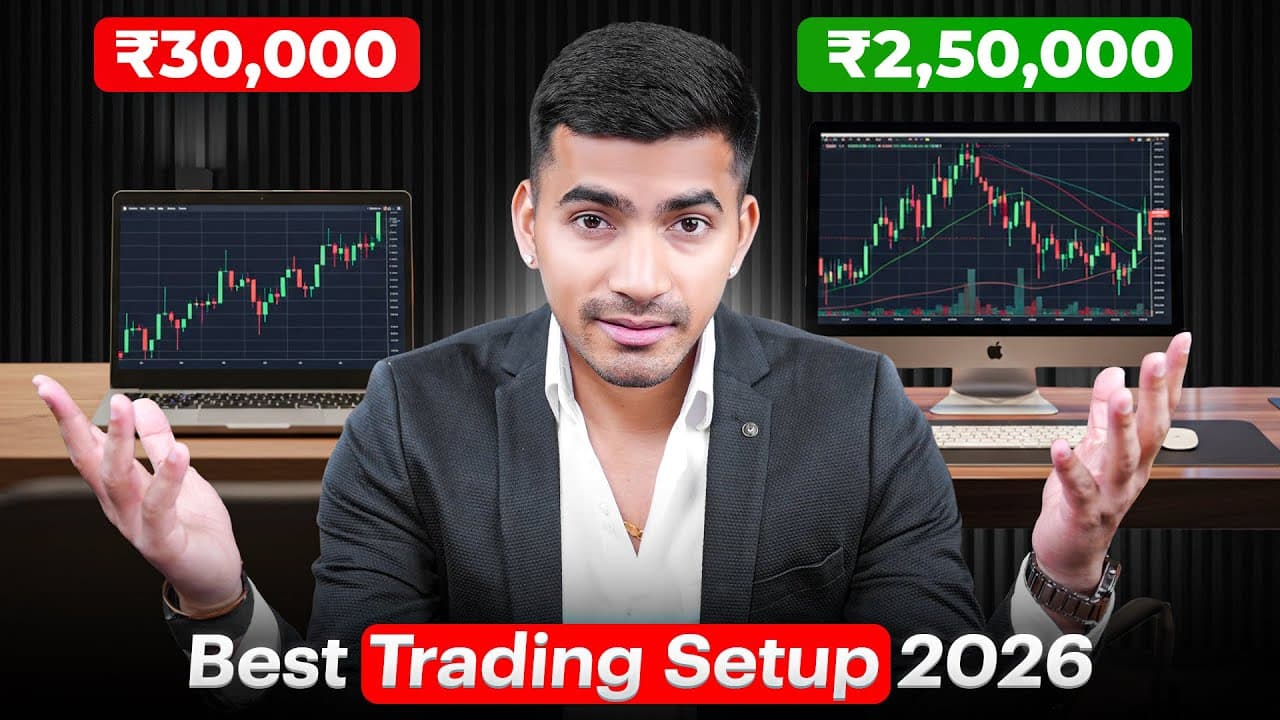 Best Trading Setup for 2026 | My Office Computer Trading Setup | Stock Burner