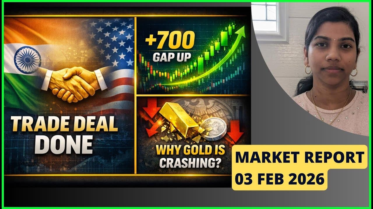 INDIA–US TRADE DEAL DONE! 🚀 700 POINT GAP UP? | Pre Market Report – 3 Feb 2026 | #nifty #banknifty