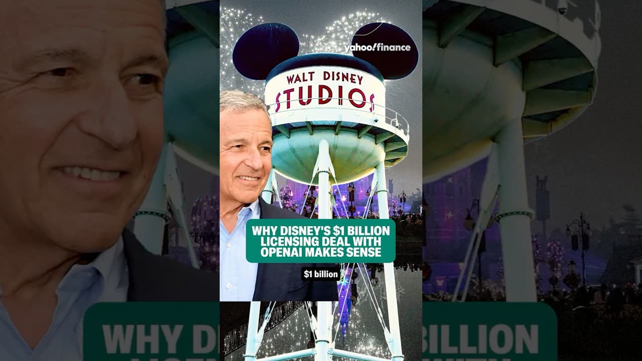 Why Disney’s $1B licensing deal with OpenAI makes sense. 💰