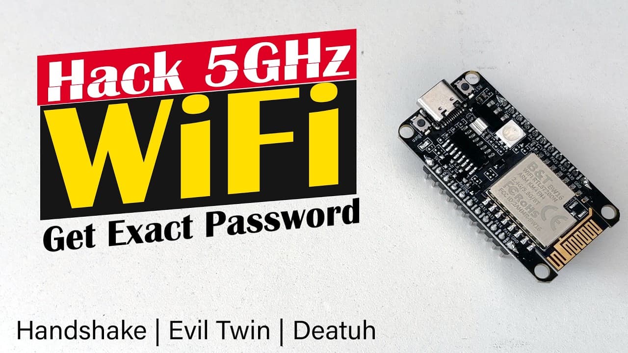 5GHz WiFi Hacked - Easy to get exact password [Hindi]
