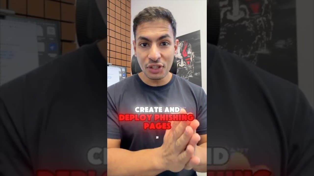 How to Create & Deploy Phishing Pages in seconds using Agent Zero.