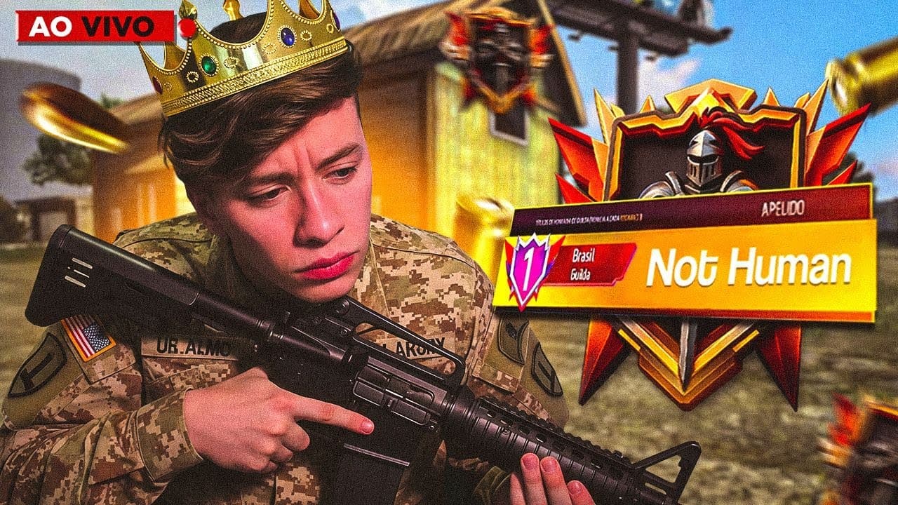 🔴 LIVE! - NEW UPDATE TOP 1 GUERRA FLAMENGO CAMPEÃO - APELAPATO LIVE ON FREE FIRE