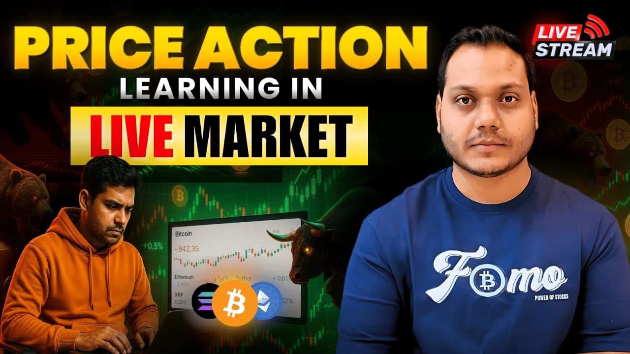 Live Market Learning  | Price action Trading