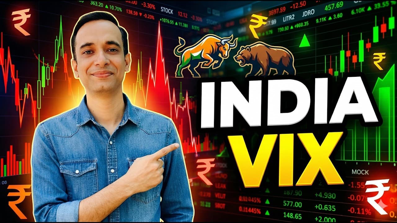 India VIX Secrets 🔥 How Smart Traders Predict Volatility (Nifty Strategy)