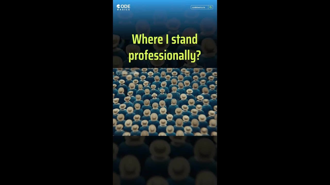 Want to know where you stand professionally?
 
Compare your salary with the industry benchmark. That