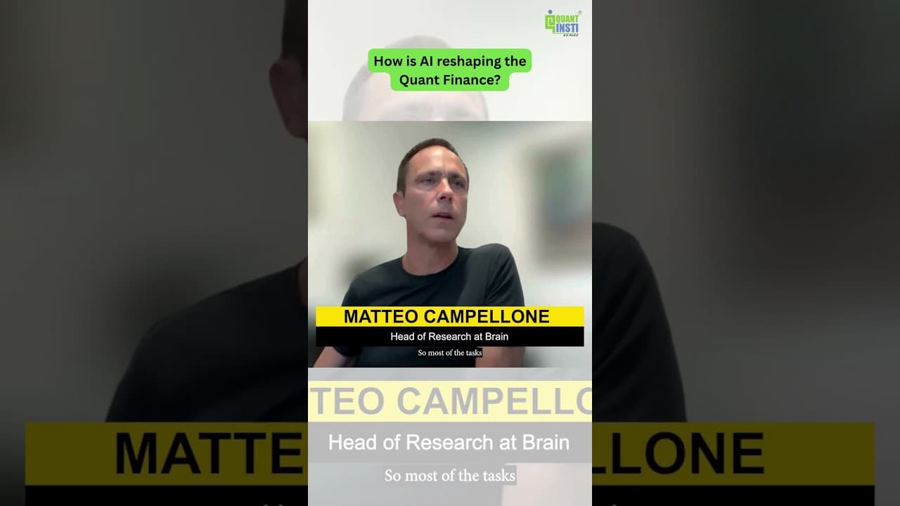 How is AI reshaping quant finance?