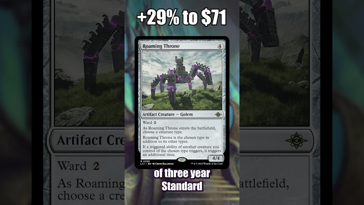 Roaming Throne Costs HOW Much Now?!? | Weekly #MTG Finance Update