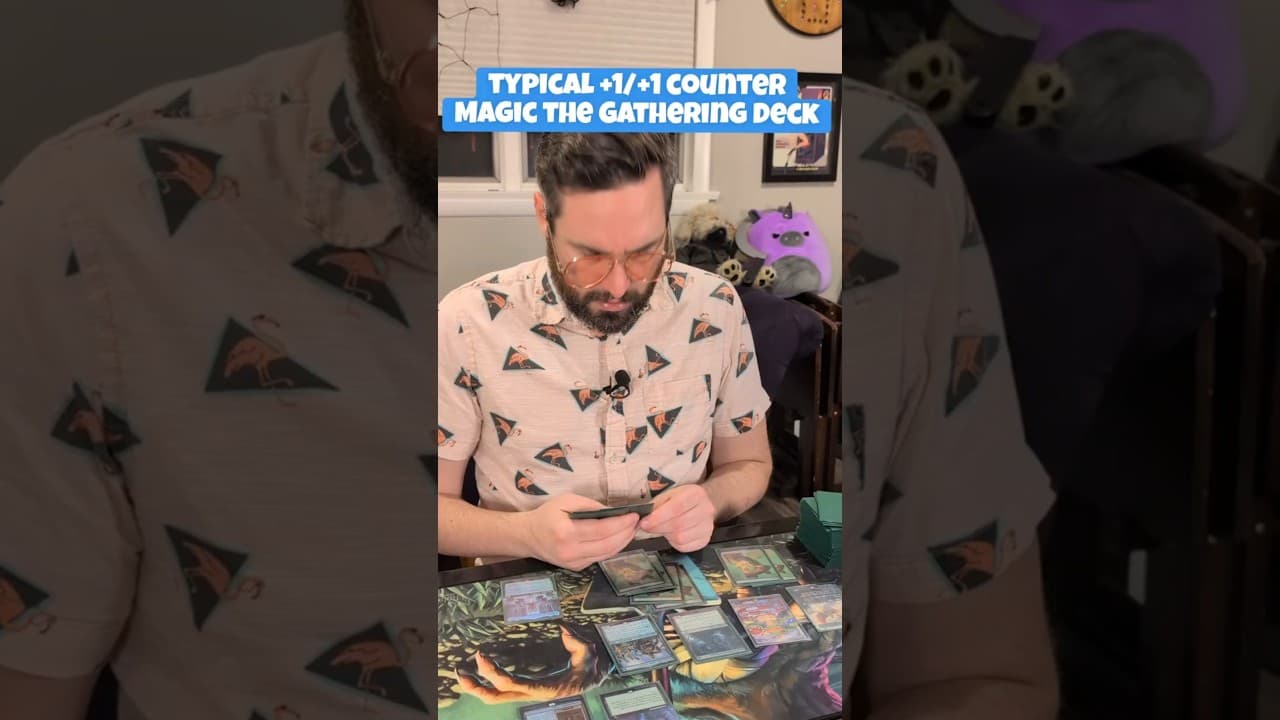 Typical Magic the Gathering +1/+1 counter Commander deck #MagicTheGathering #MTG