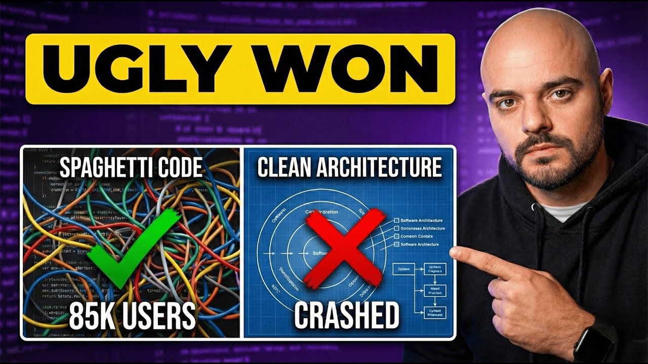 Why Spaghetti Code Beat Clean Architecture