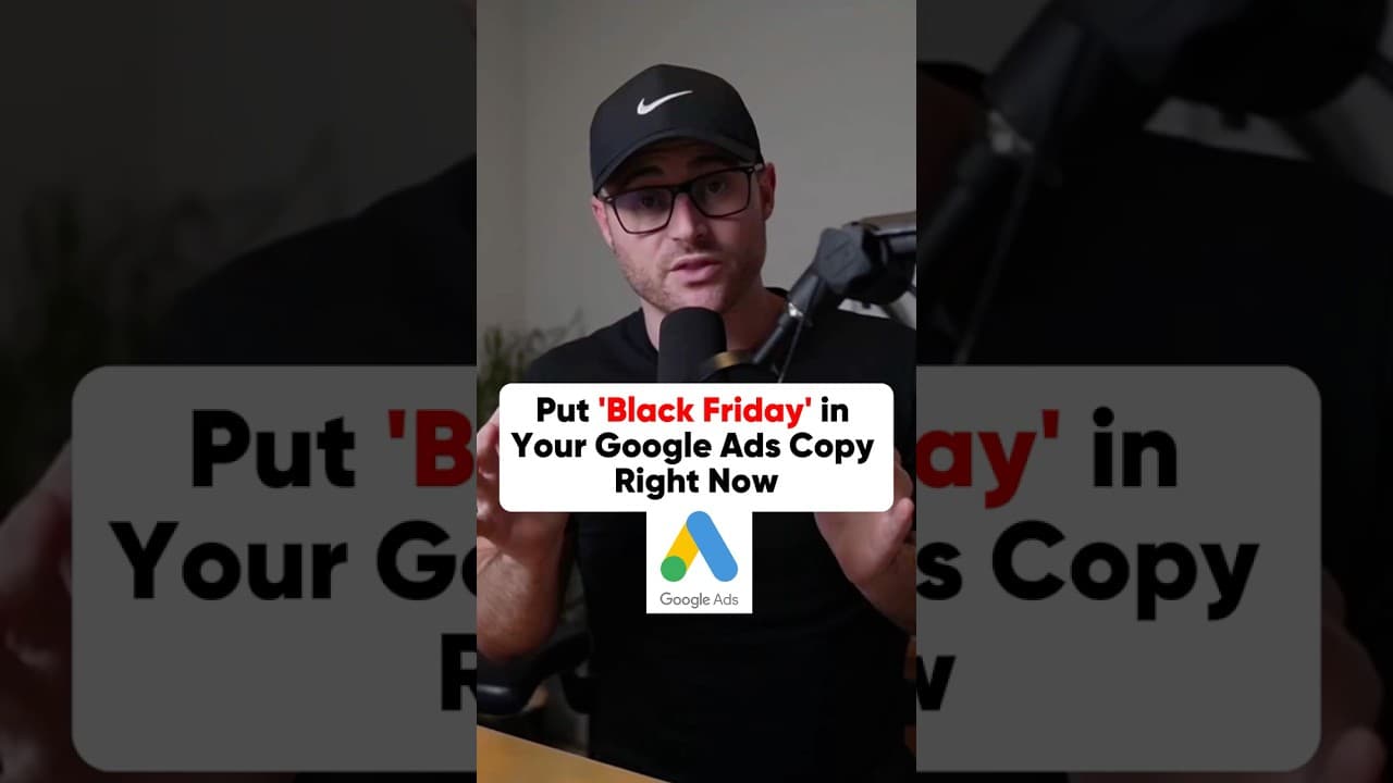 Put 'Black Friday' in Your Google Ads Copy Right Now