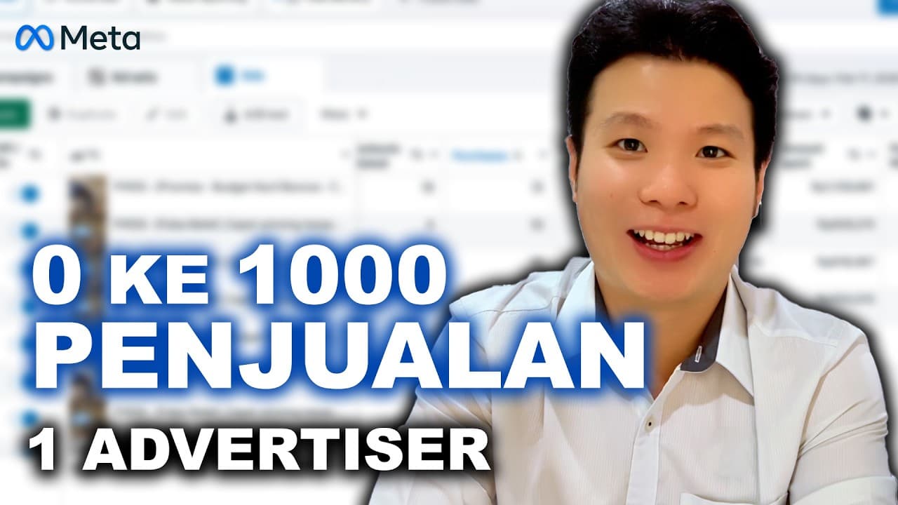 Tutorial 1000 Penjualan Pertama dari Meta Ads (step by step)