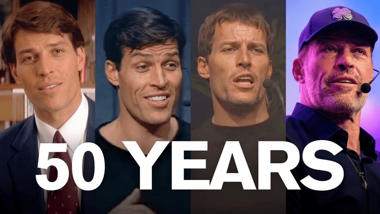 The Evolution of Tony Robbins From the 90s to Today