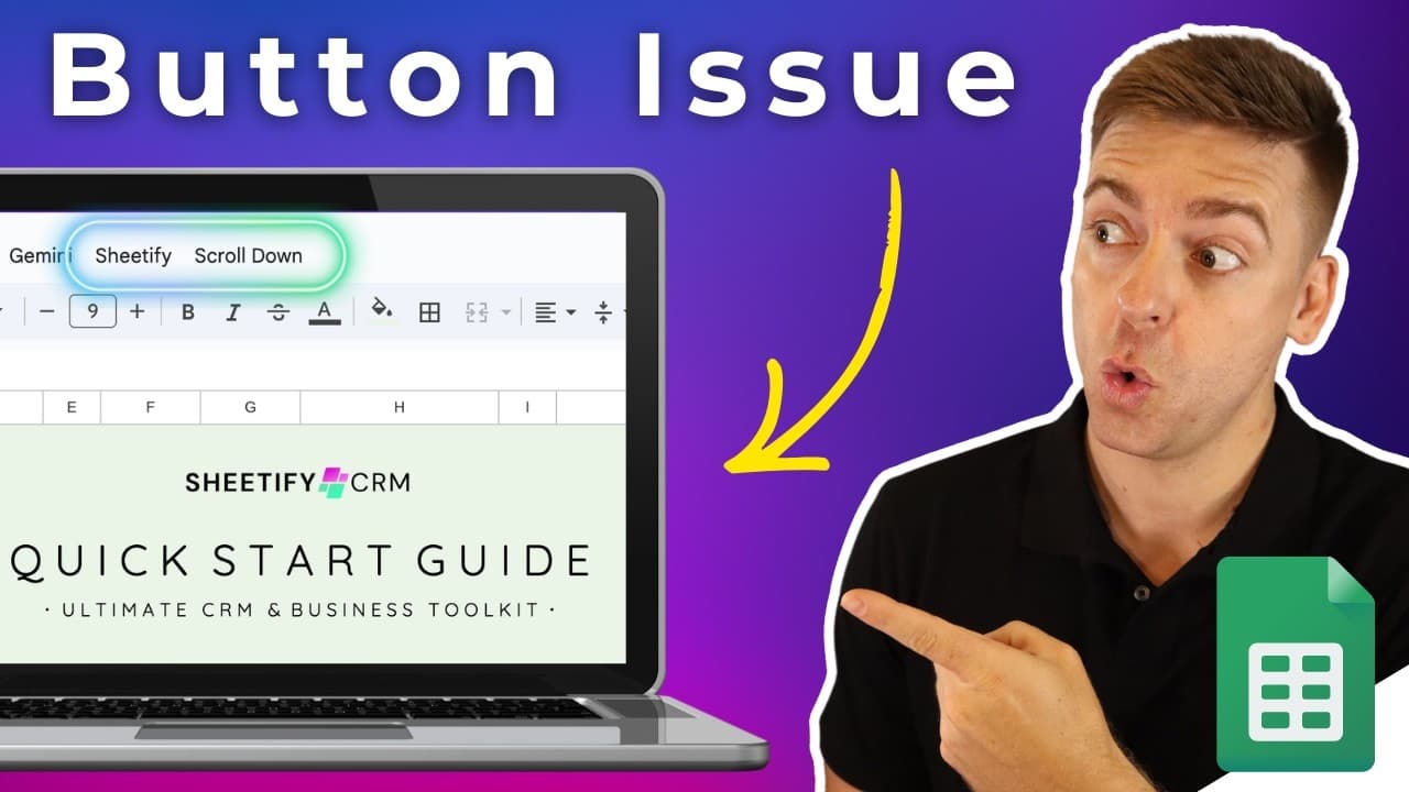 Sheetify Button Not Working? Try This Before Copying Again
