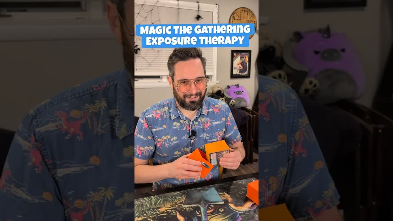 Magic the Gathering Commander Deck for exposure Therapy. #MagicTheGathering #MTG #mtgcommunity