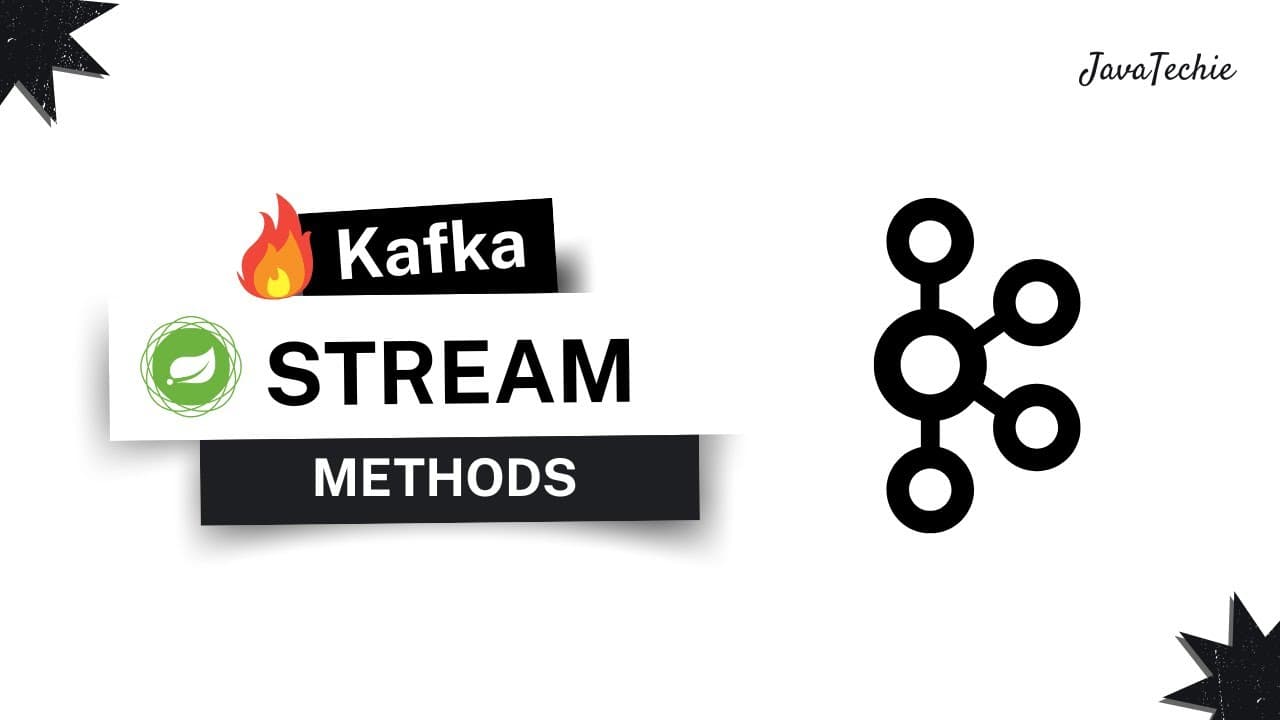 Kafka Streams Methods in Action with Spring Boot 🚀 | Real-Time Examples @Javatechie